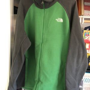Mens North face fleece jacket